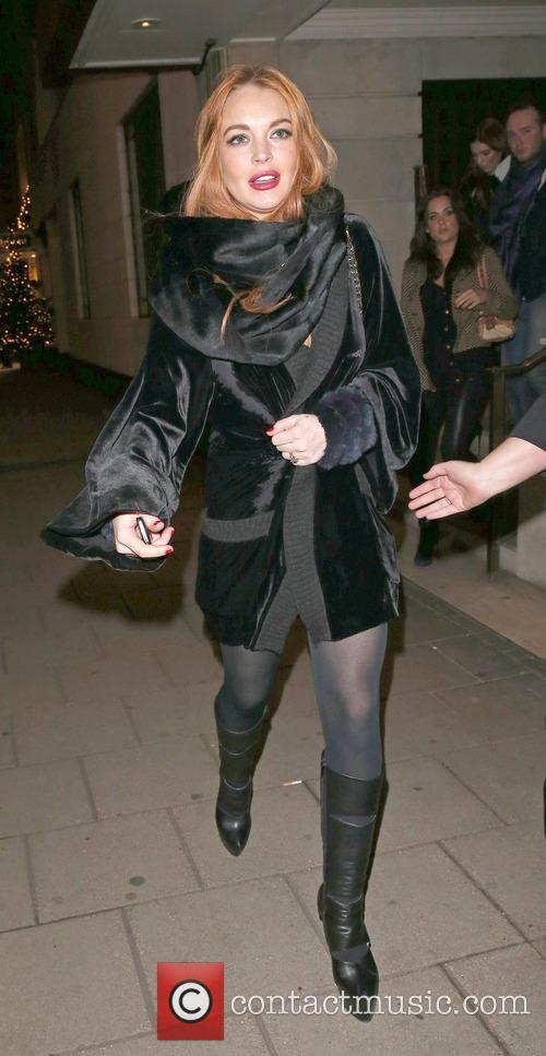 Lindsay Lohan in London