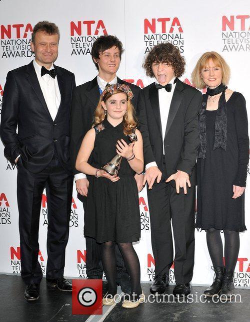 The cast of 'Outnumbered' at the National Television Awards