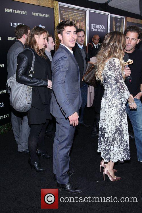 Zac Efron and Ziegfeld Theatre 1