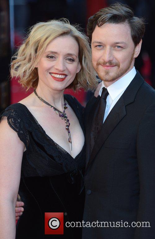 James McAvoy - The Olivier Awards 2012 held at the Royal Opera House ...
