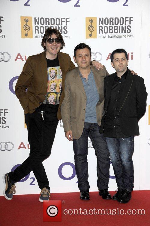 Manic Street Preachers at Nordoff Robbins Silver Clef lunch