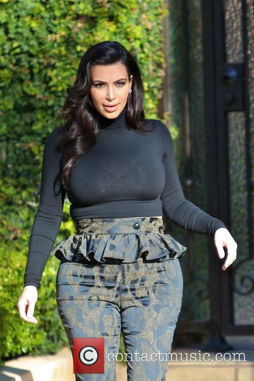 Kim Kardashian leaving home