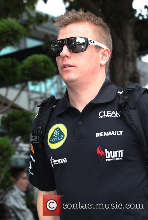 Kimi Raikkonen and Lotus-renault