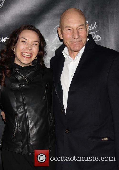 Patrick Stewart and Sunny Ozell