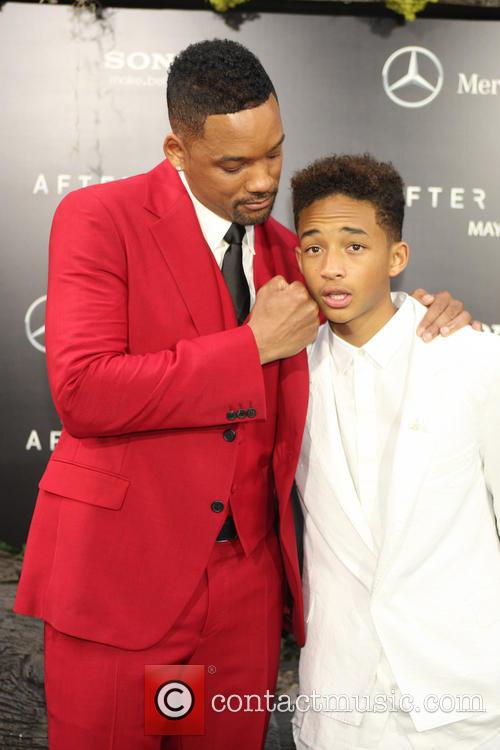 Will Smith and Jaden Smith at 'After Earth' New York premiere
