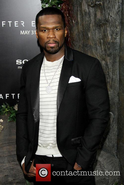 50 Cent at 'After Earth' New York premiere