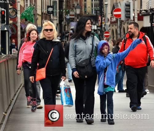 Debbie Harry, Blondie, Chris Stein, Barbara Sicuranza, Akira and Valentina 1