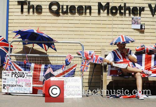 Scenes Outside St. Mary's Hospital