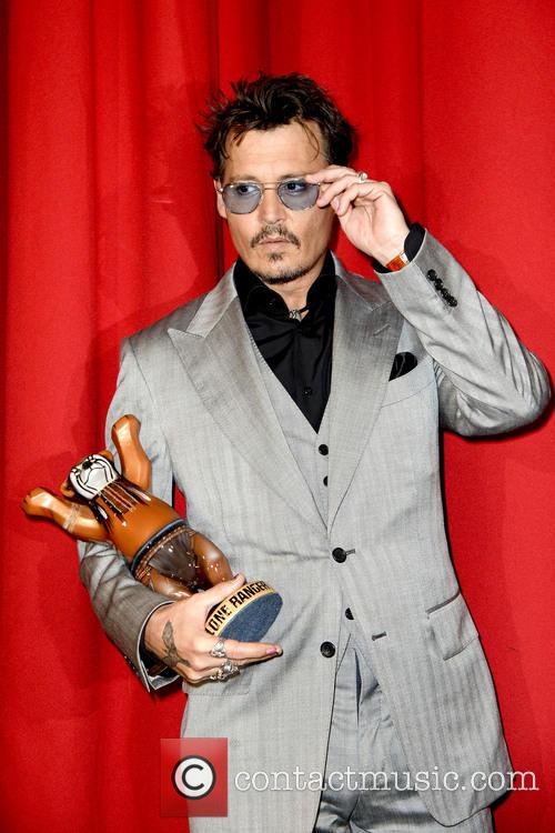 Johnny Depp Lone Ranger Premiere Germany