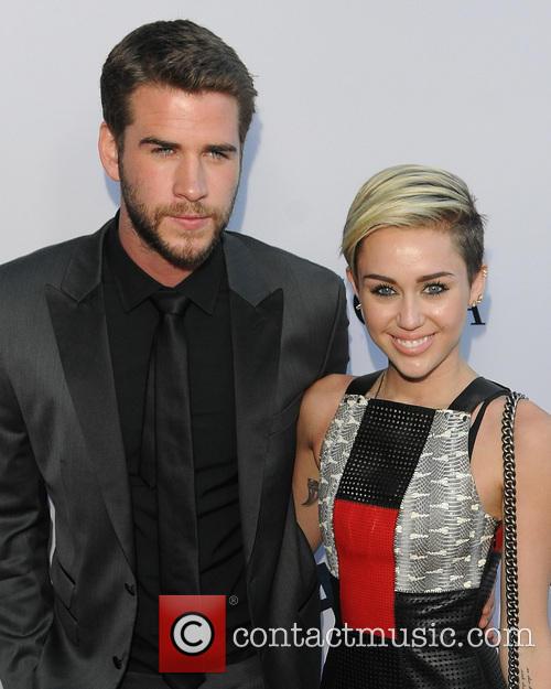 Liam Hemsworth and Miley Cyrus