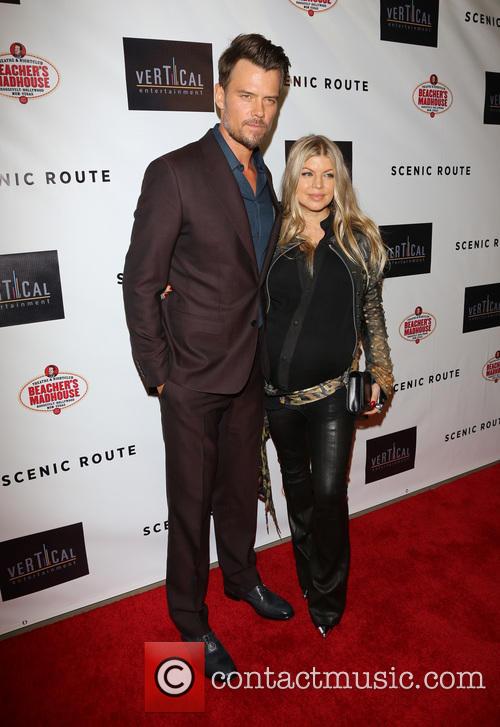 Josh Duhamel and Fergie