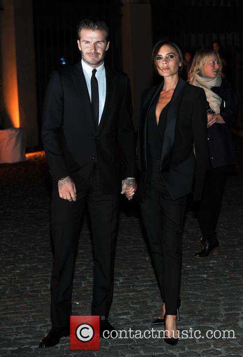 David Beckham Victoria Beckham