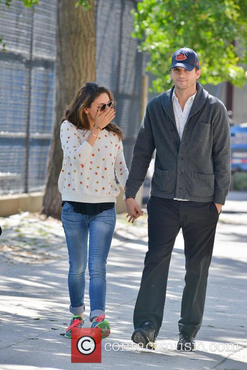 Ashton Kutcher and Mila Kunis