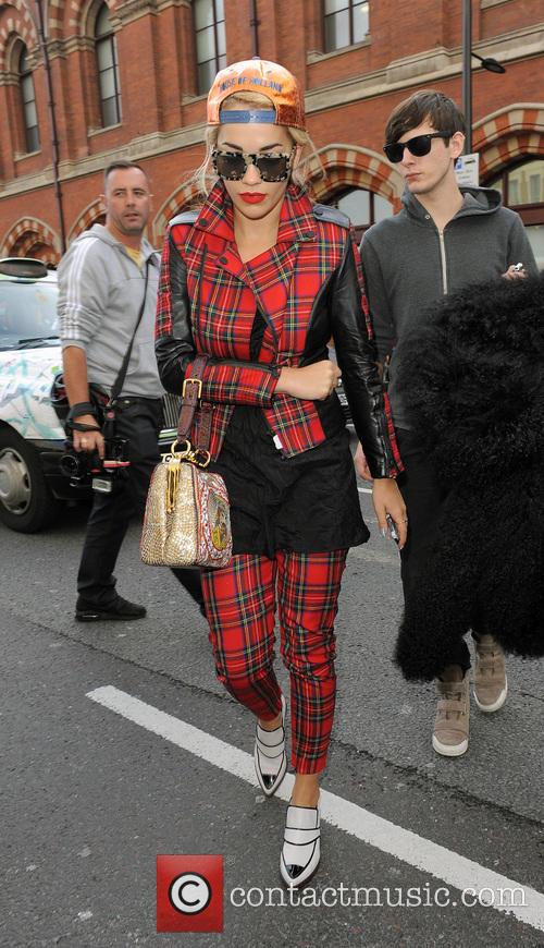 Rita Ora - Rita Ora arrives at St Pancras Station on a Eurostar train ...