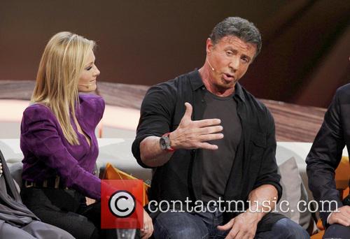 Ruth Maria Kubitschek, Helene Fischer and Sylvester Stallone