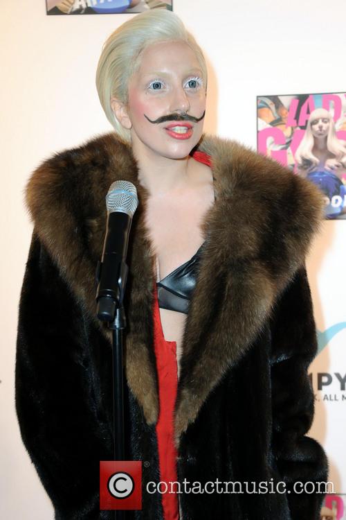 Lady Gaga Moustache