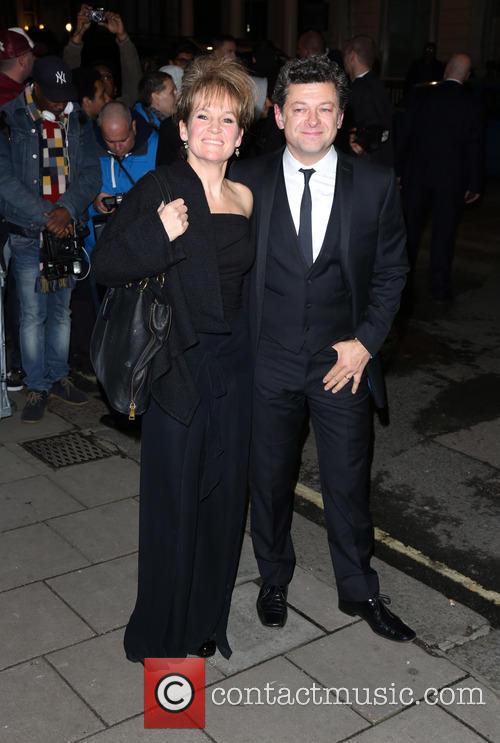 Andy Serkis and Lorraine Ashbourne 1