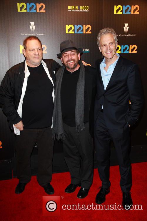 Harvey Weinstein, James Dolan and John Sykes