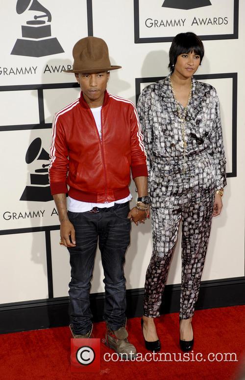 Pharrell Williams Grammys Hat