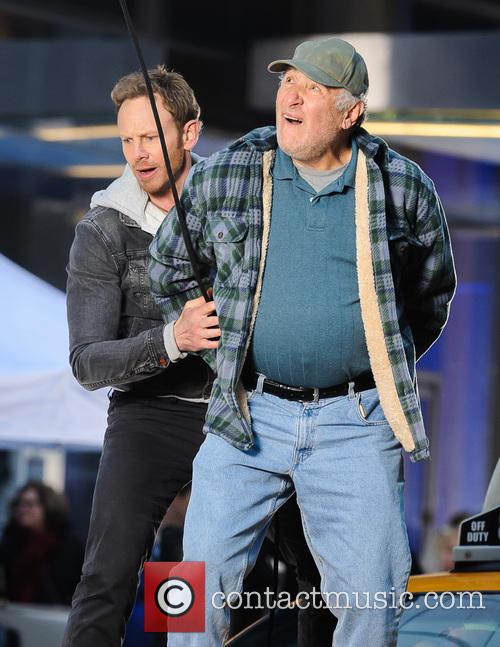 Ian Ziering and Judd Hirsch