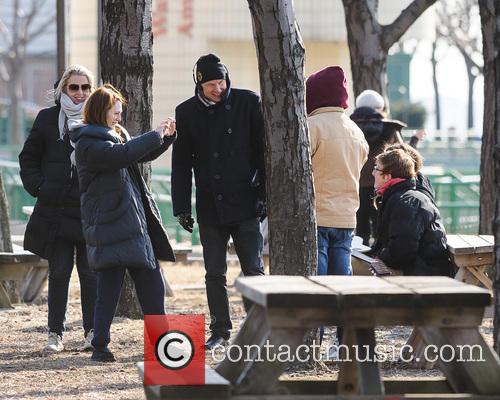 Julianne Moore and Caleb Freundlich 1