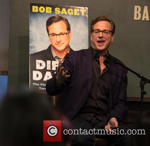 Bob Saget promoting Dirty Daddy 