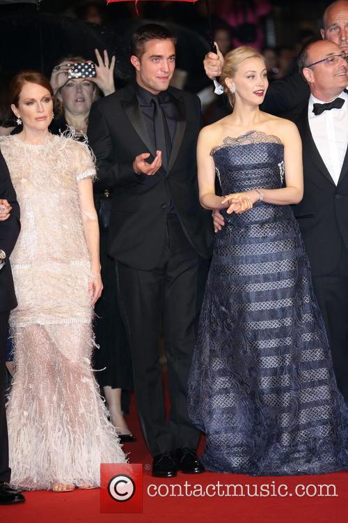 Julianne Moore, Robert Pattinson and Sarah Gadon