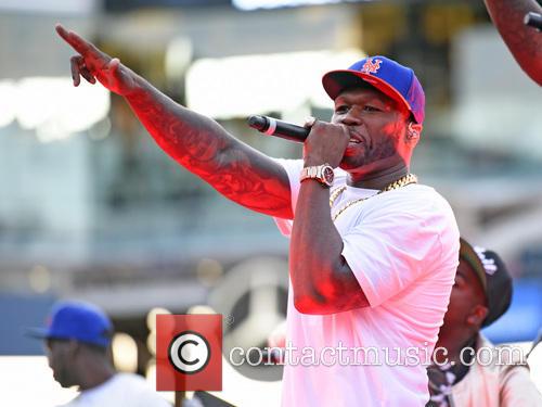 50 Cent - 50 Cent performs live during a post-game concert at Citi ...