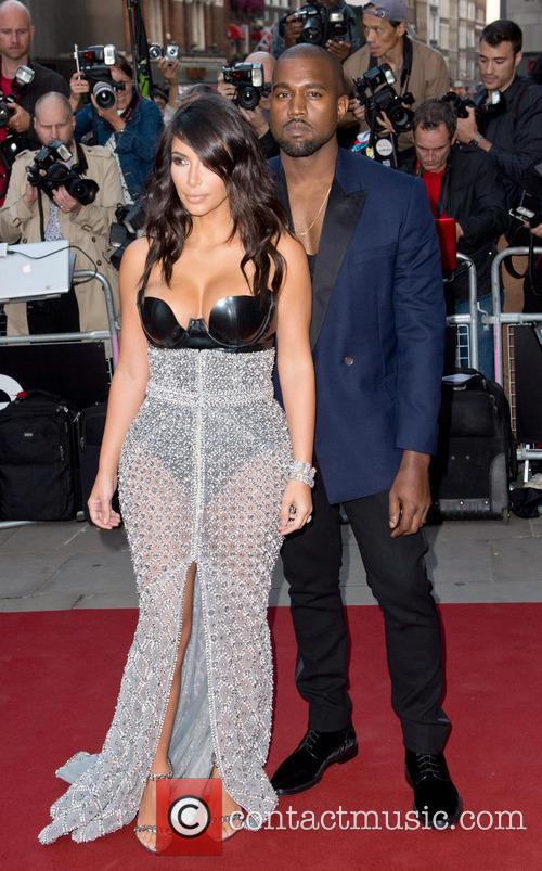 Kim Kardashian and Kanye West