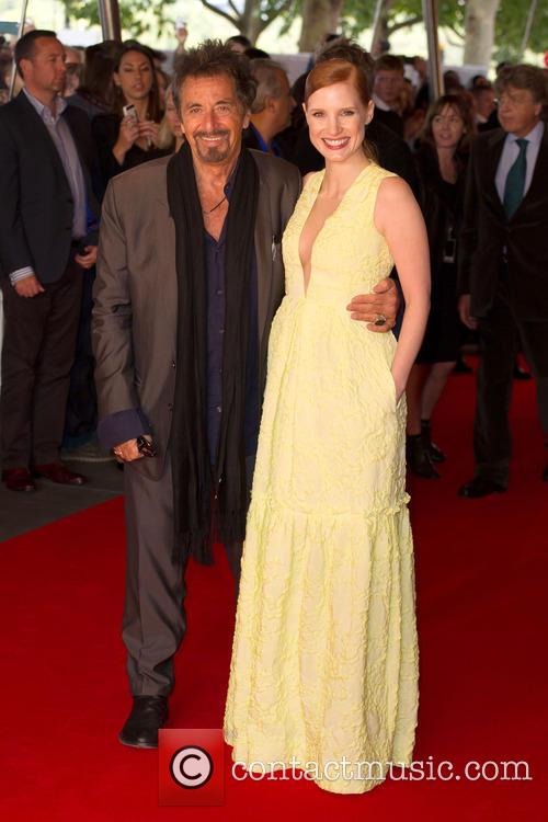 Al Pacino and Jessica Chastain