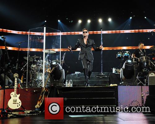 Marc Anthony - Marc Anthony performs at the American Airlines Arena on ...