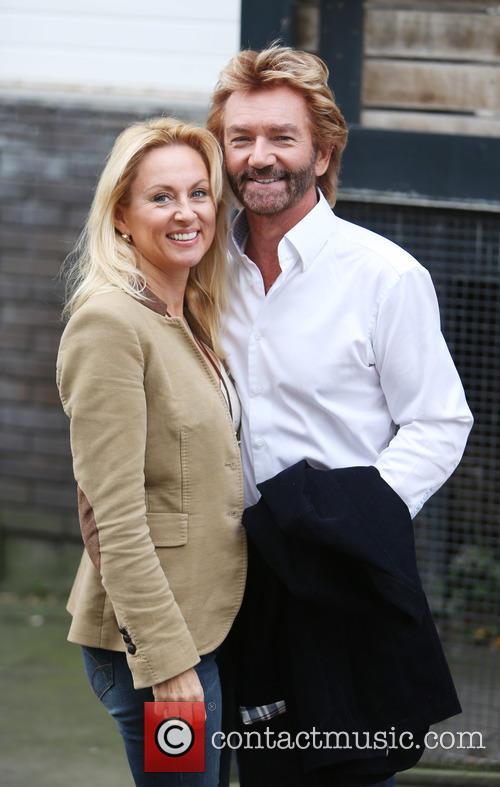 Noel Edmonds and Elizabeth Davies