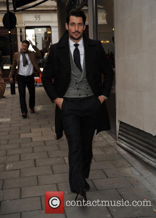 David Gandy - GQ Xmas lunch Arrivals | 3 Pictures | Contactmusic.com