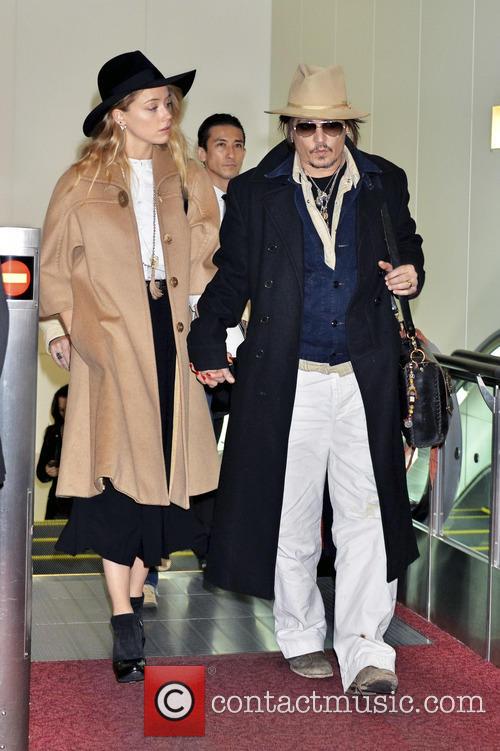 Amber Heard and Johnny Depp