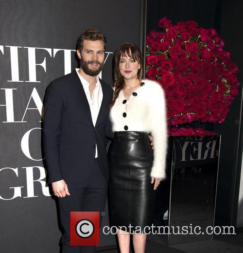 Jamie Dornan and Dakota Johnson 