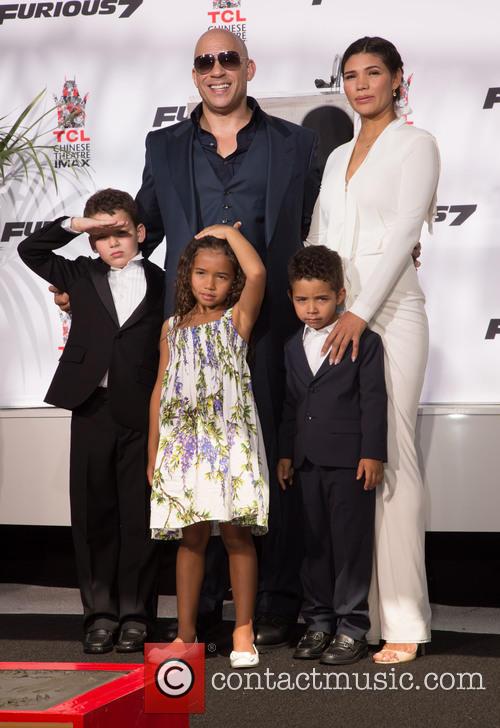 Vin Diesel and family