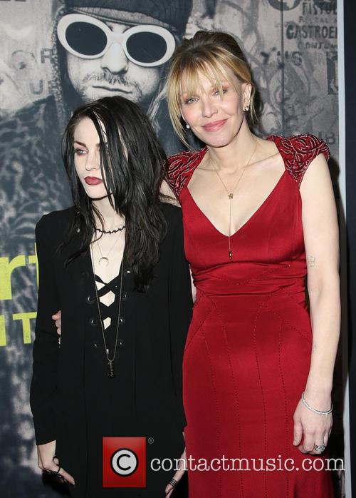 Frances Bean Cobain and Courtney Love