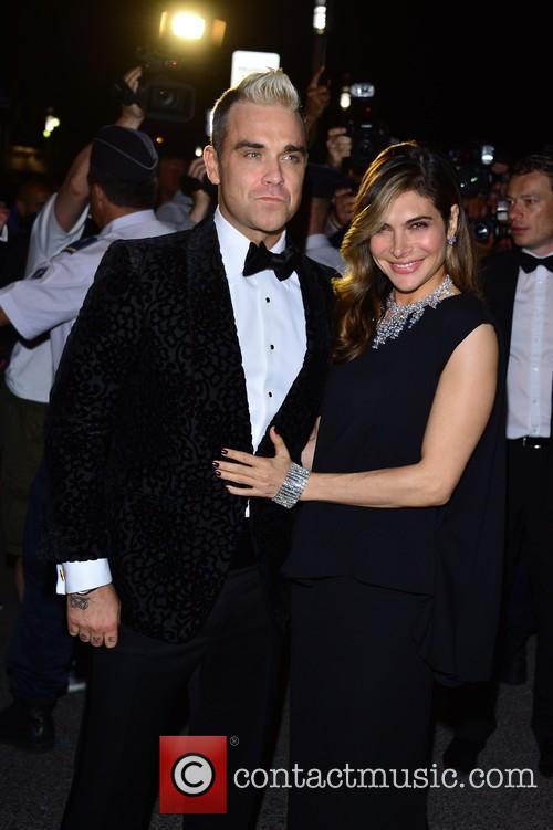 Robbie Williams and Ayda Field