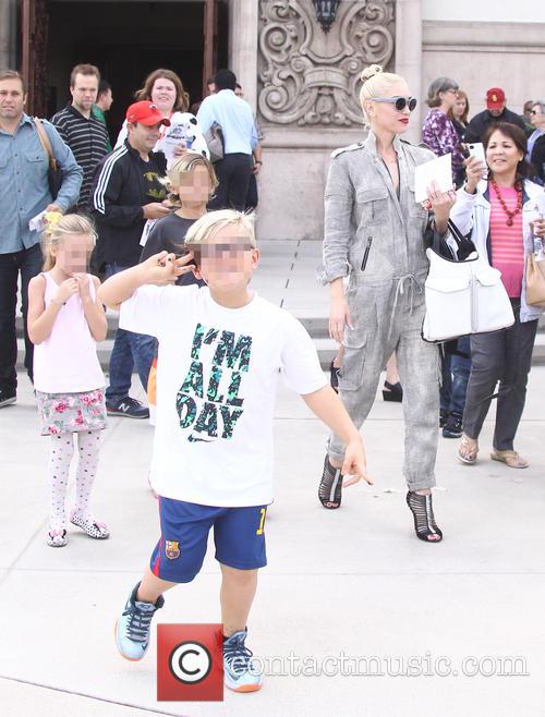 Gwen Stefani and Zuma Rossdale