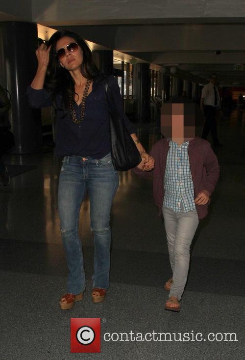 Gabriel Aubry and Daughter 1