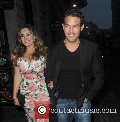 Kelly Brook and Jeremy Parisi