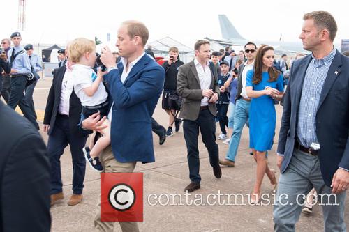 Prince George, Prince William, The Duke Of Cambridge and The Duchess Of Cambridge 3