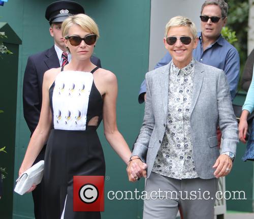 Ellen Degeneres and Portia Dirossi 6