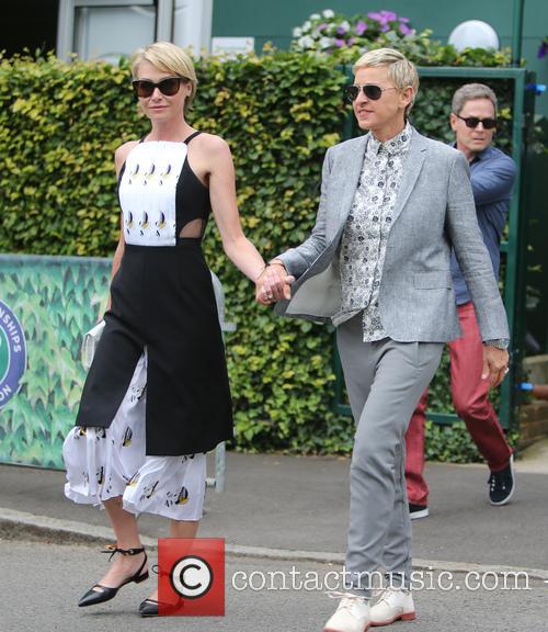 Ellen Degeneres and Portia Dirossi 10