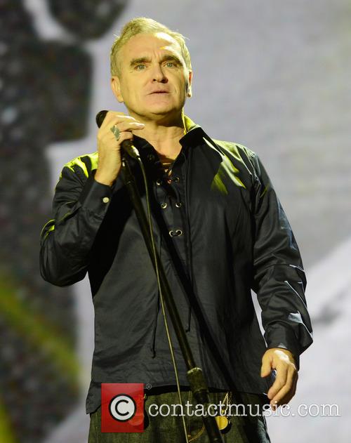 Morrissey performing live