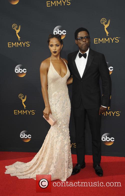 Megalyn Echikunwoke and Chris Rock