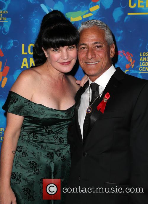 Pauley Perrette and Greg Louganis