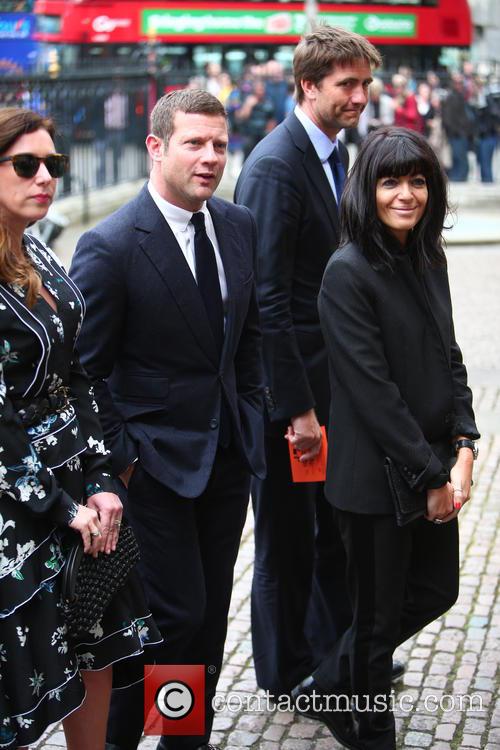 Dermot O'leary and Claudia Winkleman 1