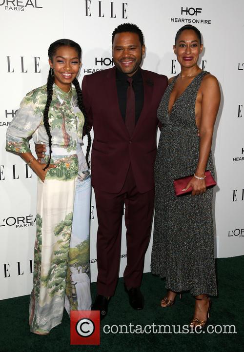 Yara Shahidi, Anthony Anderson and Tracee Ellis Ross 1