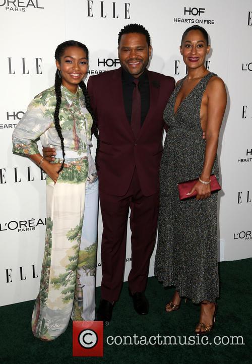 Yara Shahidi, Anthony Anderson and Tracee Ellis Ross 2